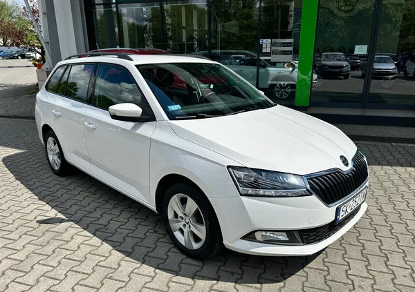 Skoda Fabia cena 54900 przebieg: 98461, rok produkcji 2021 z Katowice małe 379